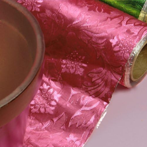 Premium Floral Foil Wrapping Paper 20 Inches by 10 Yards (Gold) Buy