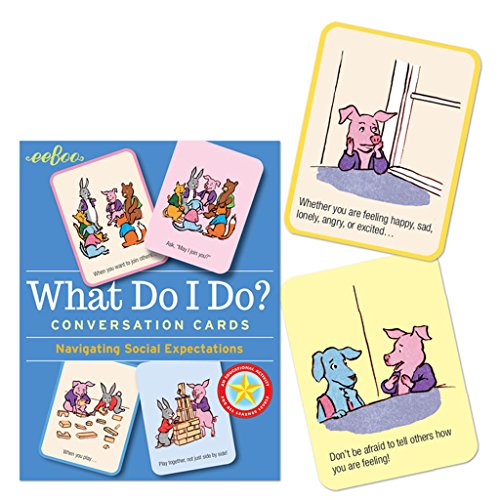 eeBoo What Do I Do Social Awareness Flashcards