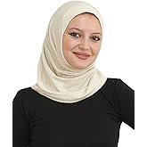 Prien Sport Instant Hijab For Women, Muslim Cotton Turban, Soft Head Scarf, Ready To Wear Hijabs Prayer Clothes, Islamic Wear