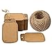 jijAcraft Mason Jar Shaped Tags, 100pcs Kraft Paper Gift Tags, 7.5x4.5cm Brown