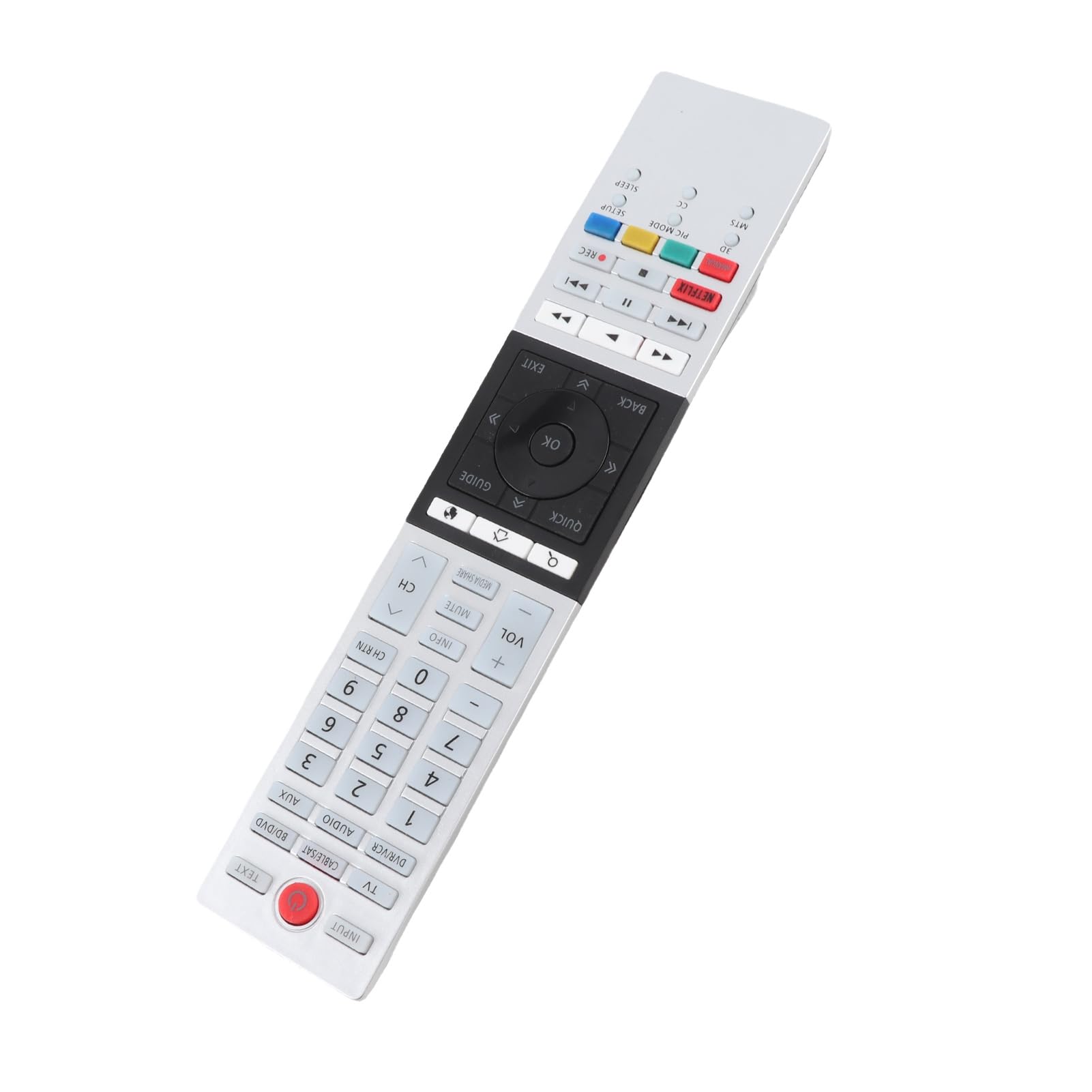 4K Ultra HD Smart TV Remote Control Replacement for CT-90430 CT-90429 CT-90427 CT-90428 CT-90444