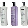 Kirkland Signature Shampoo & Conditioner Bundle - One Professional Salon Formula Moisture Shampoo + Two Conditioners (33.8 Fl. Oz Each)