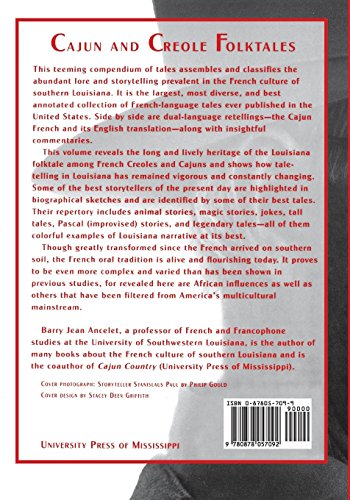 Cajun and Creole Folktales: The French Oral Tradition of South Louisiana