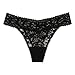 10 Pack: Free to Live Women's Lace Thong Panties