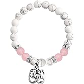 FOTAP Drama Mask Bracelet Theater Bracelet Theatre Gift Comedy Tragedy Masks Charm Jewelry Teacher Actor Gifts