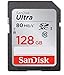 SanDisk 128GB SDXC SD Ultra Memory Card Works with Canon Powershot SX530 HS, G7 X Mark II, G9 X Mark II Camera UHS-I (SDSDUN4-128G-GN6IN) Bundle with (1) Everything But Stromboli Combo Card Reader