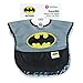 Bumkins DC Comics Batman SuperBib, Baby Bib, Waterproof, Washable, Stain and Odor Resistant, 6-24 Months (Pack of 2)