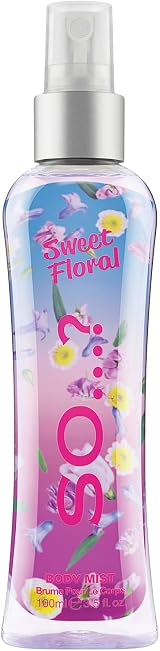 SO...? Sweet Floral Body Mist Fragrance Spray 100ml Cruelty-Free view 1