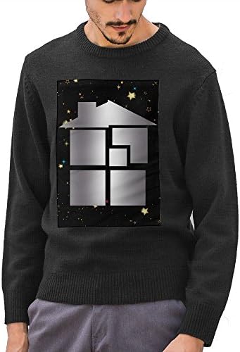 Homestuck Platinum Logo Casual Round-Neck Pullover Knitted Sweater Long Sleeves