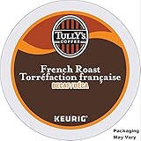 Tully's Coffee Decaffeinated French Roast, K-Cup for Keurig Brewers (60 Count) - Packaging May Vary