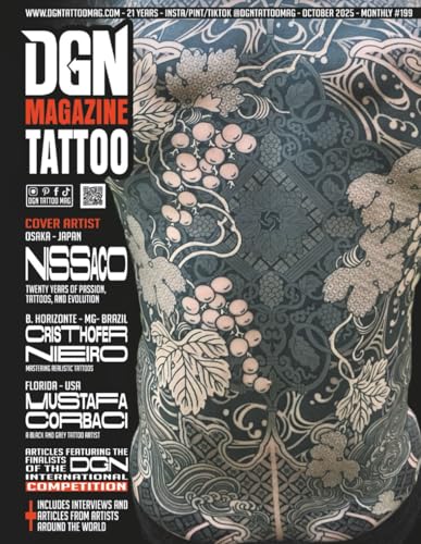 DGN Tattoo Magazine - NISSACO- Issue #199: Book of tattoos: more than 200 tattoo for real, professional and amateur tattoo artists. Original and ... that will inspire... for your first tattoo