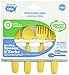 Green Eats 4 Pack Feeding Spoons and Forks, Yellow
