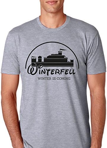 Game of Thrones "Winterfell Winter Is Coming" Mens T-Shirt