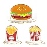Easydeal Personality Cartoon Shape Shoulder Bags Women Leather Messenger Chain Bags