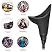 Female Urination Device -Portable Urinal Device for Women Pee Standing Up -Reusable Silicone Urinal Funnel Perfect for Travel/Hiking/Outdoor Activities/Camping/Car with Carry Bag
