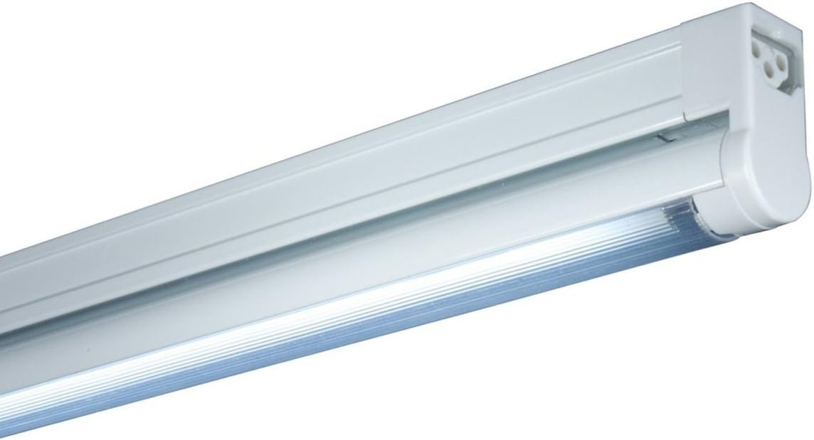 Jesco Lighting SG4-20/64-W T4 Sleek Plus - One Light 20 Watt 3-Wire Grounded Undercabinet, White Finish with Daylight Glass