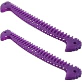 SOLUSTRE 2pcs Hockey Blade Guards: Soft Elastic Ice Skate Blade Cover - Stretchable Ice Skate Guards Protective Gear -Figure and Hockey Skating Accessories