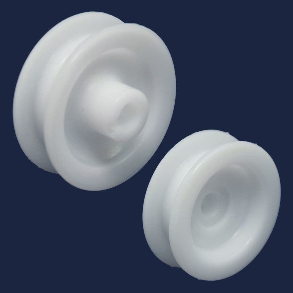 Frigidaire 5304507405 Dishwasher Dishrack Support Roller Assembly Original Equipment (OEM) Part, White