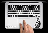 Kraken From Bottom Vinyl Car Sticker Symbol Silhouette Keypad Track Pad Decal Laptop Skin Ipad Macbook Window Truck Motorcycle