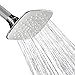 AKDY 5 Inch High Pressure Rain & Waterfall Fixed Showerhead with Adjustable Metal Swivel Ball Joint - Nature & SPA Like Shower Experience Even at Low Water Flow & Pressure