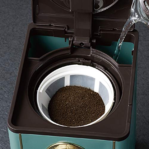 LTLWSH Kaffeemaschine, Einstellbare Kaffeekonzentration mit 650 ML Fassungsvermögen Glas-Kaffeeautomat 600 watt… – Bild 5