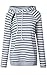 Angashion Womens Hoodie-Tops-Striped Cowl Neck Drawstring Hooded Pullover Sweatshirt With Pockets S-3XL