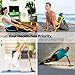 Stretching Strap Band with loops for Therapy, Fitness, Pilates Exercises, Yoga and Athletes, stretch strap - by clanno