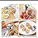 IMEIJU 2 PCS None-Stick, Stainless Steel Meat Baller, Cake Pop Meatball Maker Ice Tongs, Cookie Dough Scoop for Kitchen. (1.78