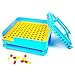 100 Holes (0#) Capsule Holder With Tamper for Size 0 capsules Holding Tray Pill Dispensers & Reminders