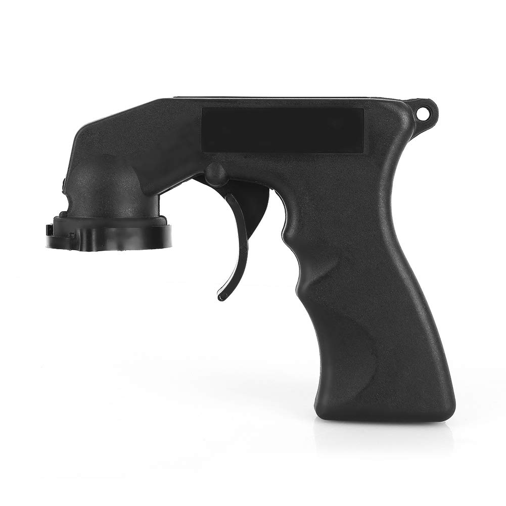 Spray Paint Handle, Car Spray Can Trigger Spray Paint Handle Aerosol Spray Paint Trigger Handle Car Locking Sprayer Handle Holder with Full Grip Trigger Locking Collar