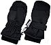 Children Toddlers and Baby Mittens Made With Thinsulate,and Fleece - Winter Waterproof Gloves By Zelda Matilda, Black, 1 - 2 years