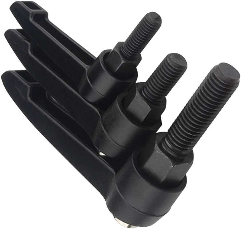 Daytwork Clamping Lever Handle Knobs - Fixing Handle Machine Knobs Adjustable L-Shaped Handle Screw Male or Female Thread M6 M8 M10 M12