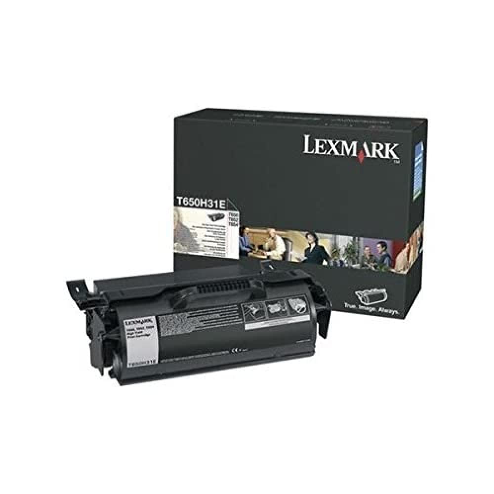 Lexmark T650H31E laser toner cartridge for T65* series-Black