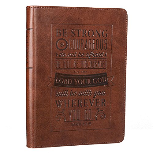 Christian Art Gifts Classic Handysized Journal Be Strong and
