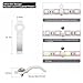 iCreating LED Strip Connectors 2 pin, 8mm LED Light Connectors Kit includes L shape LED Connectors for Strip Lights, LED Light Strip Connectors for Adapter, LED Lights Connector with Wire