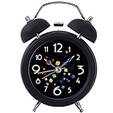 Twin Bell Alarm Clock,Drillpro 4