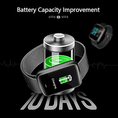 Lintelek Smart Watch, Smartwatch Blood Pressure Monitor, 1.3 Inch