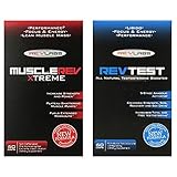 Rev Labs MuscleRev and RevTest Combo Pack + FREE RevLabs Gear