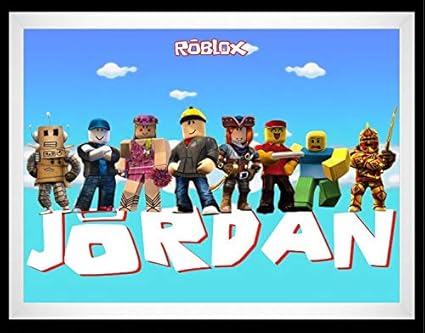 Amazon Com Creationsbycristii Roblox Personalized Framed Name - image unavailable