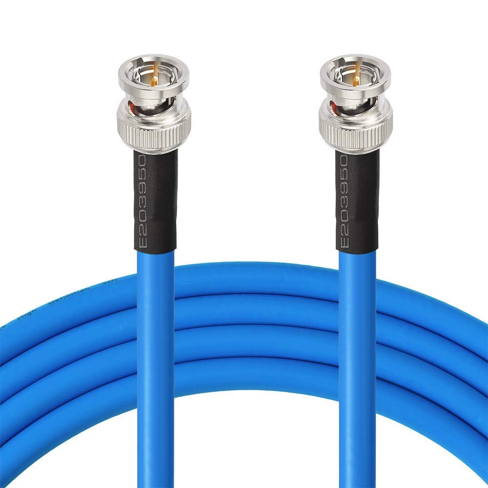 Photo 1 of Superbat SDI Cable 75 Ohm BNC Cable 3G/6G/12G (Belden 1694A)?10FT/15FT/30FT/50FT/100FT/200FT,Supports HD-SDI/3G-SDI/4K/8K Video,Precision SDI Video Cord (1Pcs)