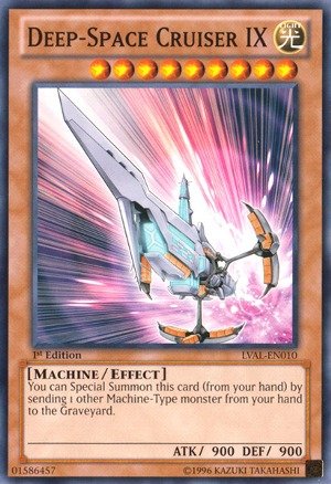 Yu-Gi-Oh! - Deep-Space Cruiser IX (LVAL-EN010) - Legacy of the Valiant - Unlimited Edition - Common