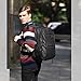 kopack Waterproof Laptop Backpack 15.6inch Water Proof Zipper Inch Hidden Back Slot/USB Charging Port Black