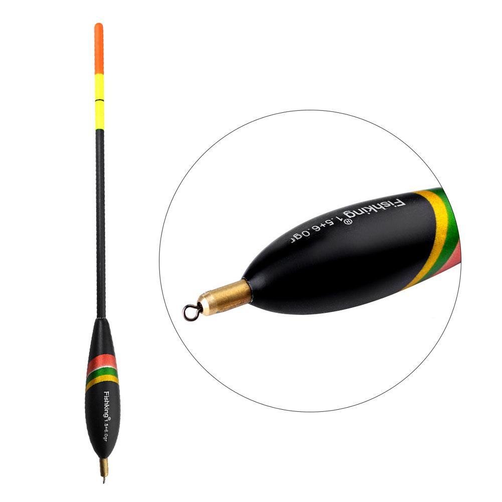 CloudWhisper 3 pieces Bottom Fishing Floats River Hard Tail Plastic