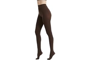 CACCICO 80D Semi Opaque Tights for Women Stretchable High Waist Womens Stockings Soft Pantyhose with 20+ Colors