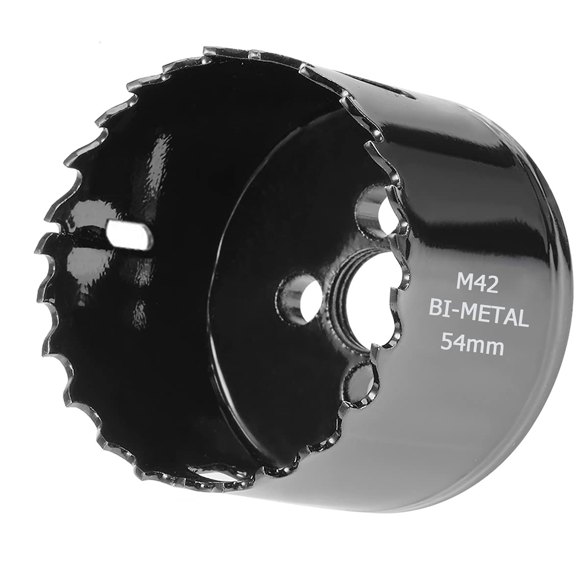 SagaSave 2.13 inch 54 mm Hole Saw Blade, Corn Hole Drilling Cutter for Stainless Steel Cornhole Carbon Steel & BI-Metal Heavy Duty Steel