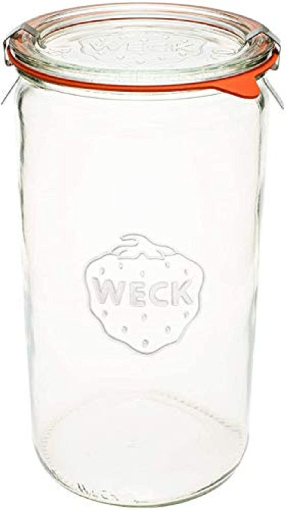 Weck Jar 974 - 1.5L Glass Jars with Large Storage