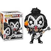 Funko Kiss + Protector: Pop! Rocks Vinyl Figure (Bundled with ToyBop Box Protector Collector Case) (The Demon)