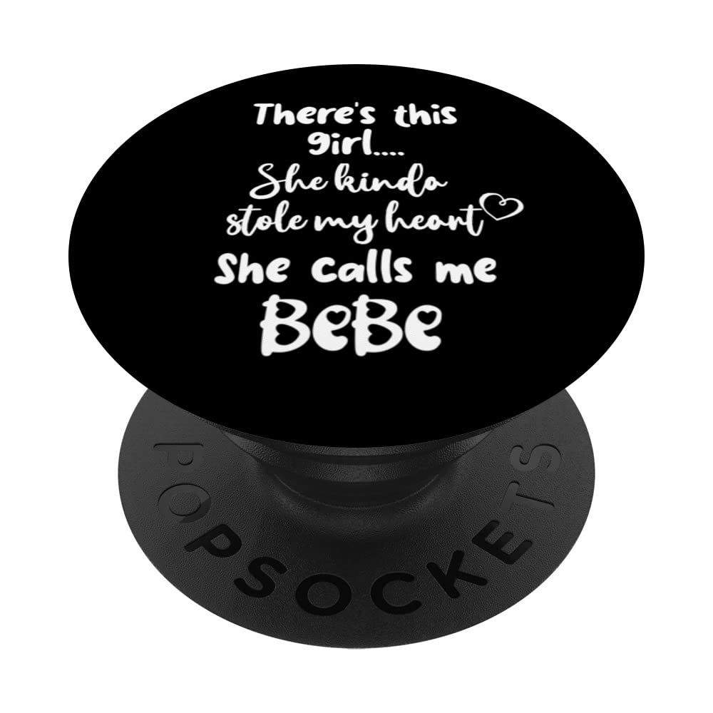 Special Grandma Grandmother This Girl Calls Me BeBe PopSockets Swappable PopGrip
