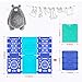 BoxLegend Version 3 Shirt Folding Board t Shirts Clothes Folder Durable Plastic Laundry folders Folding Boards Helper Tool for Adults and Children (Blue & Turquoise)
