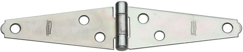 National Hardware N127-449 V280 Light Strap Hinges in Zinc plated, 2 pack,3 Inch